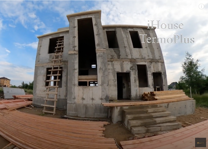 Монолитный дом Проект Певчее Комфорт класс Монолитный дом iHouse TermoPlus